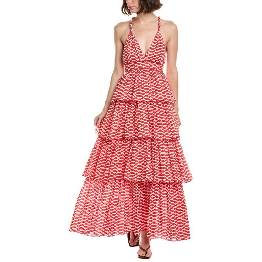 Ro's Garden Womens  Nevada Maxi Dress, Red